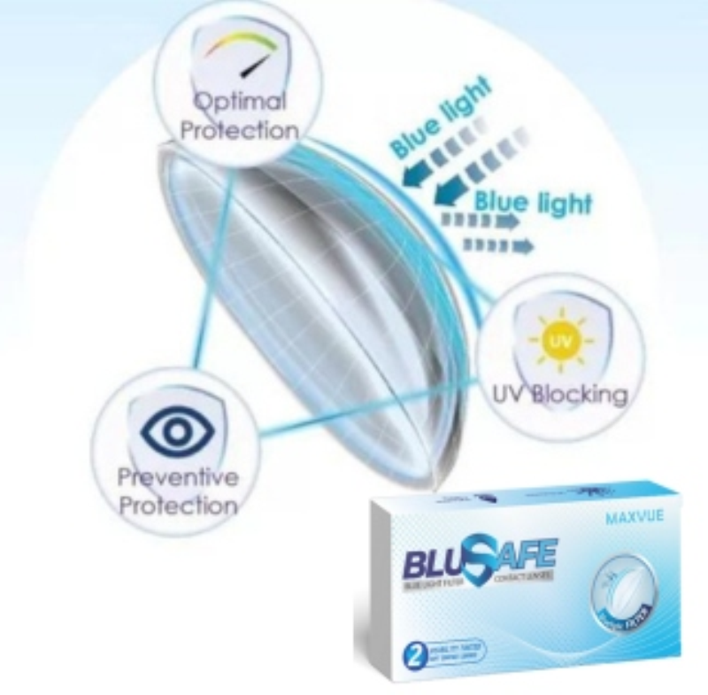 Blusafe - 2 Blue Light Contact Lenses