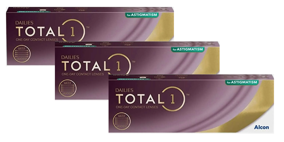 Daily Total Dailies Total 1 For Astigmatism | Contact Lens Australia
