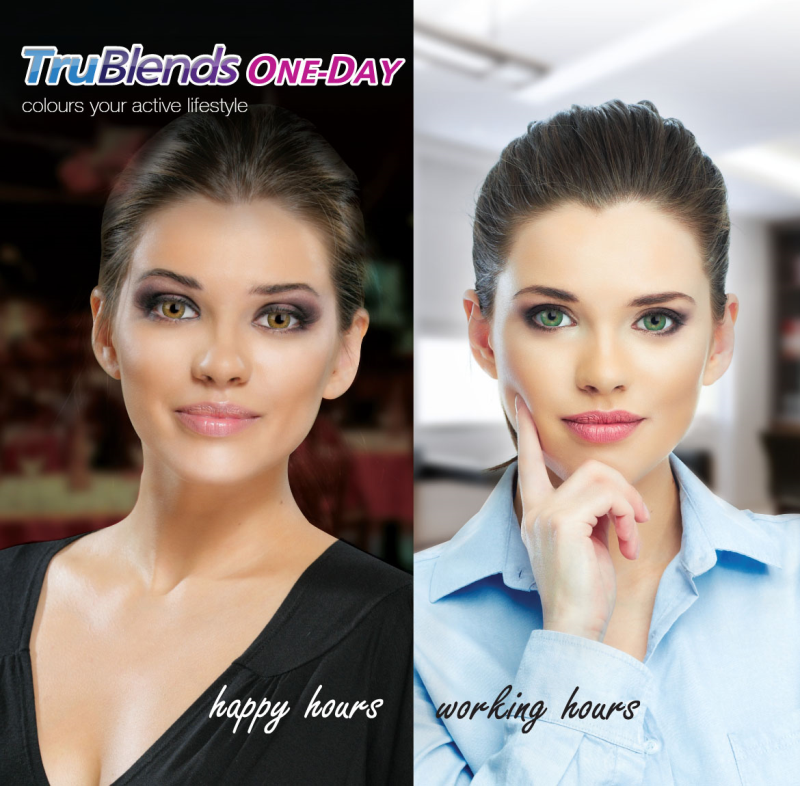 Colourvue TruBlends Non Prescription Contact Lens Australia