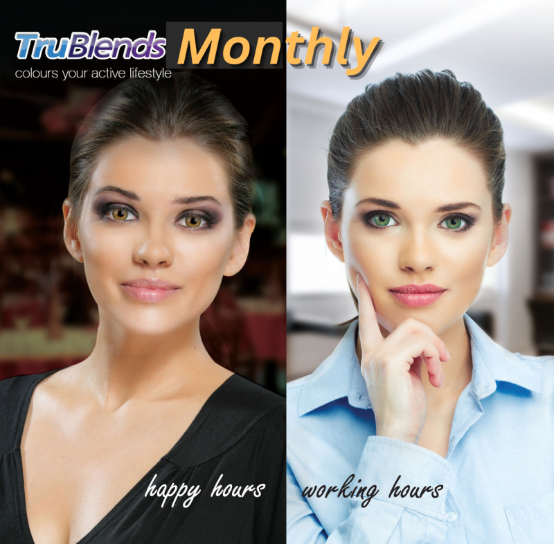 TruBlends Prescription Coloured Contact Lenses contact Lens Australia