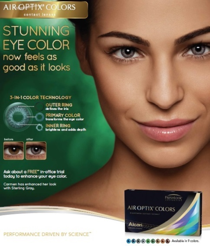 Air Optix Colors - 2 Cosmetic Lenses