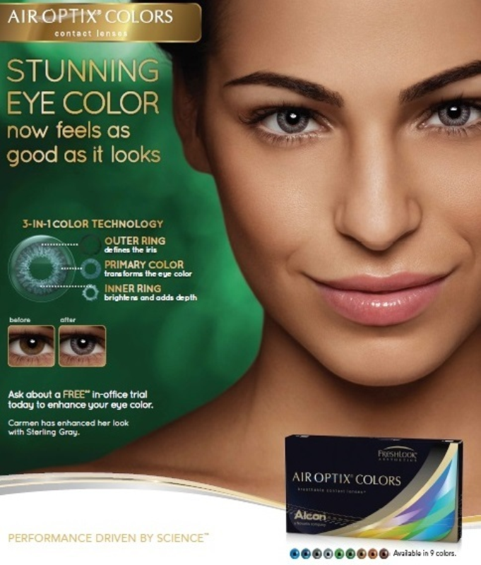 Air Optix Colors Deal - 6 Cosmetic Lenses