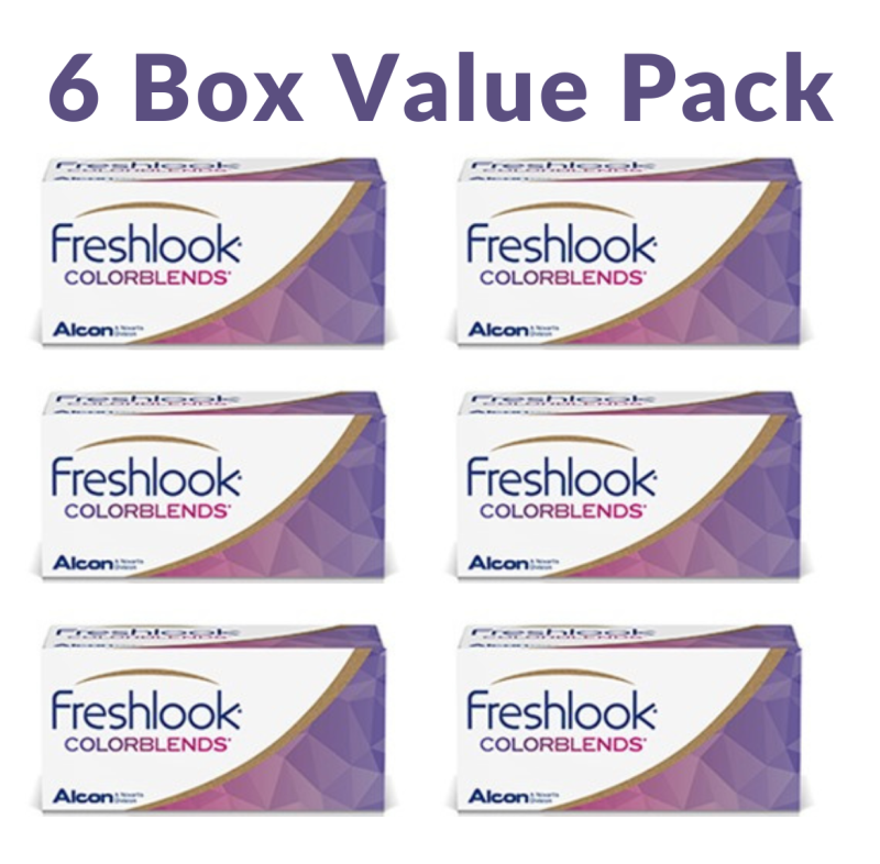 Freshlook Colorblends Deal 12 Cosmetic Lenses - Discontinued Freshlook Colorblends Deal 12 Cosmetic Lenses - Discontinued