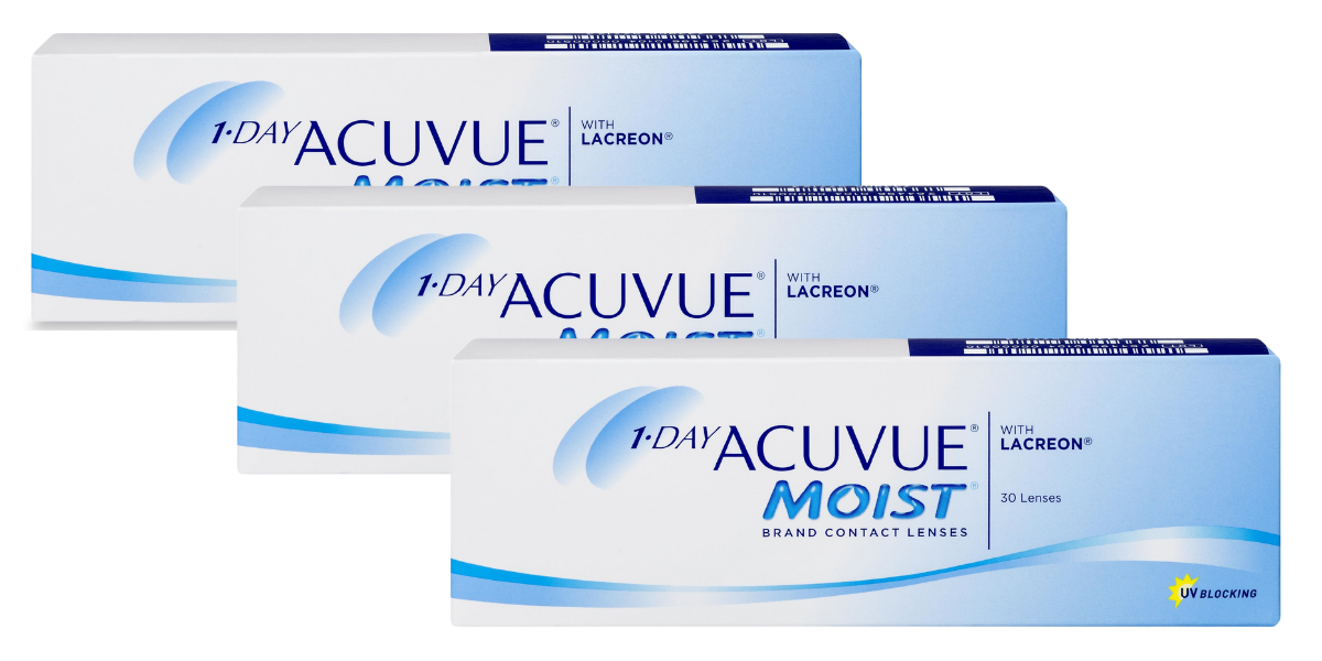 Acuvue Moist 1 Day 90 Pack