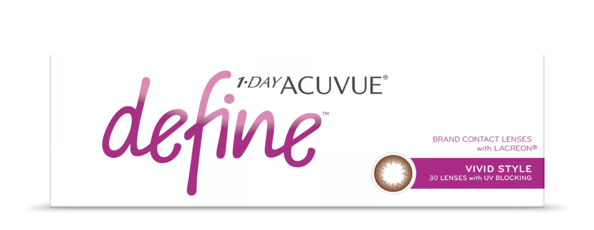 Acuvue Define Vivid Style Cosmetic Contact Lenses