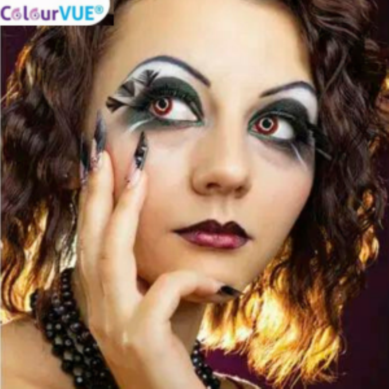 Red Contact Lenses By Colourvue Red Contact Lenses By Colourvue