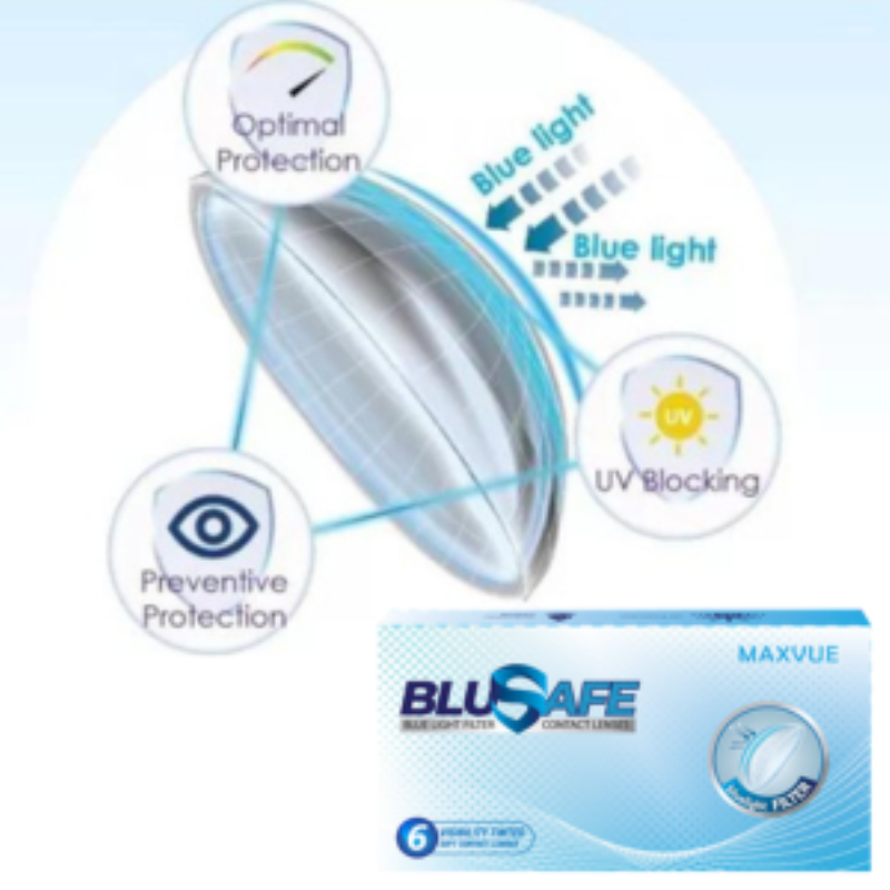 Blue Light Filter - 6 Blusafe Lenses Blue Light Filter - 6 Blusafe Lenses