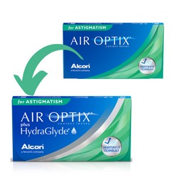 Air Optix For Astigmatism with HydraGlyde