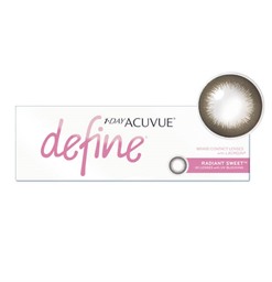 Acuvue Define Radiant Sweet Cosmetic Lenses Acuvue Define Radiant Sweet Cosmetic Lenses