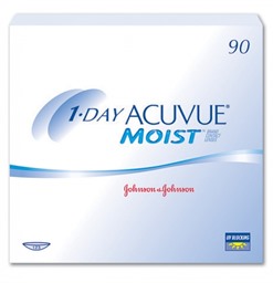 Acuvue Moist 1 Day Contact Lenses 90 Pack Acuvue Moist 1 Day Contact Lenses 90 Pack