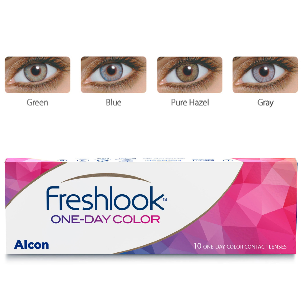 Freshlook One Day Colors Prescription Lenses