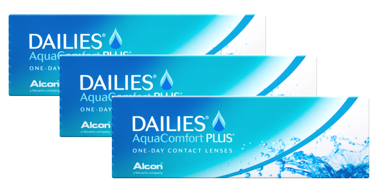 Dailies Aquacomfort Plus 90 Pack